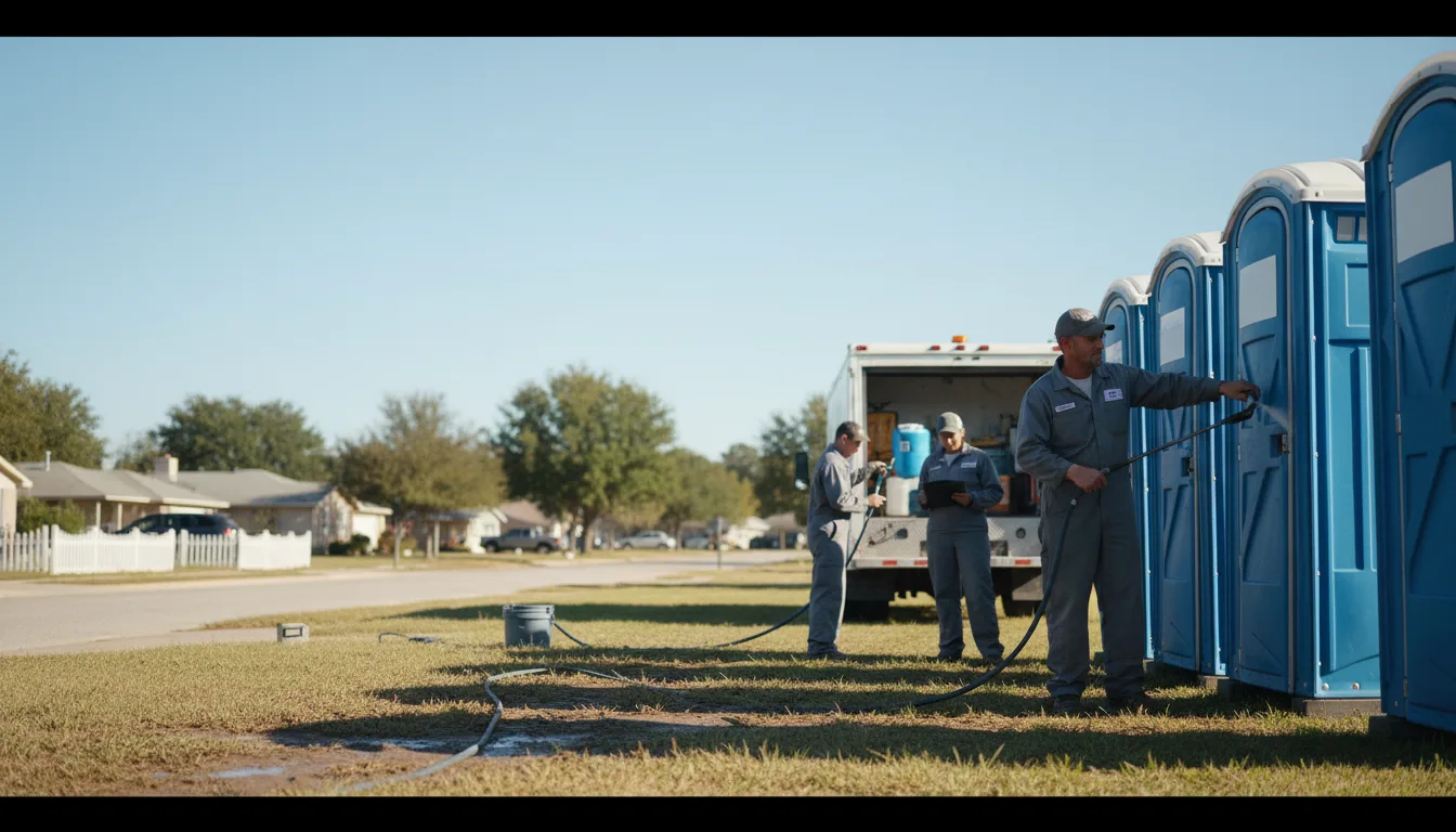 Long-Term Portable Toilet Rental in Graettinger, IA near me